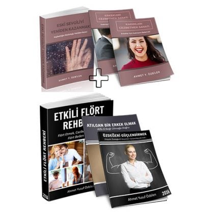 Eski Sevgiliyi Yeniden Kazanmak + Etkili Flört Rehberi (2'li Set)